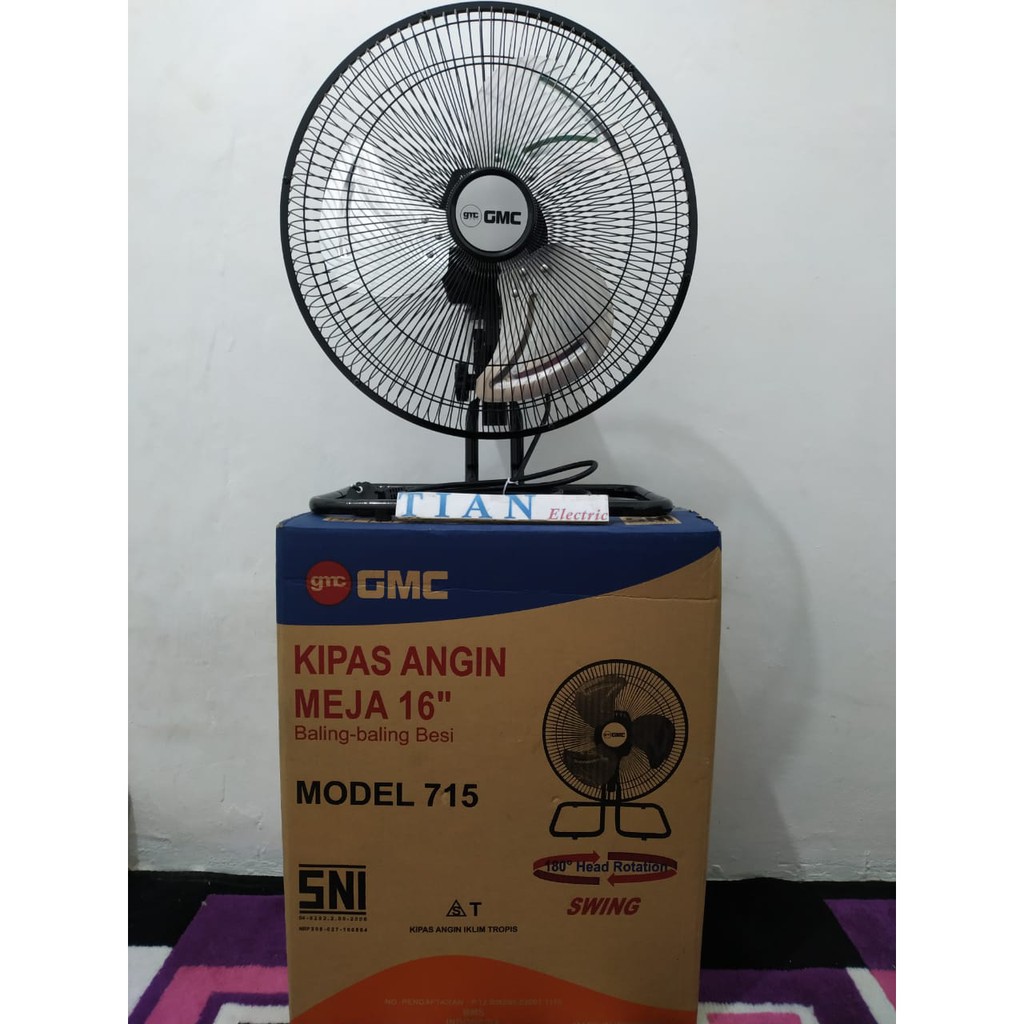 GMC 715 Desk Fan Tornado 16 Inch