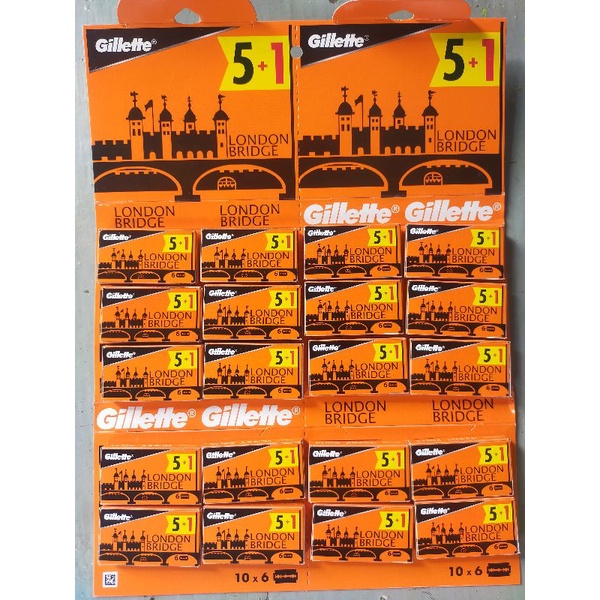 PISAU LONDON/GILLETTE LONDON/SILET LONDON/PISAU CUKUR