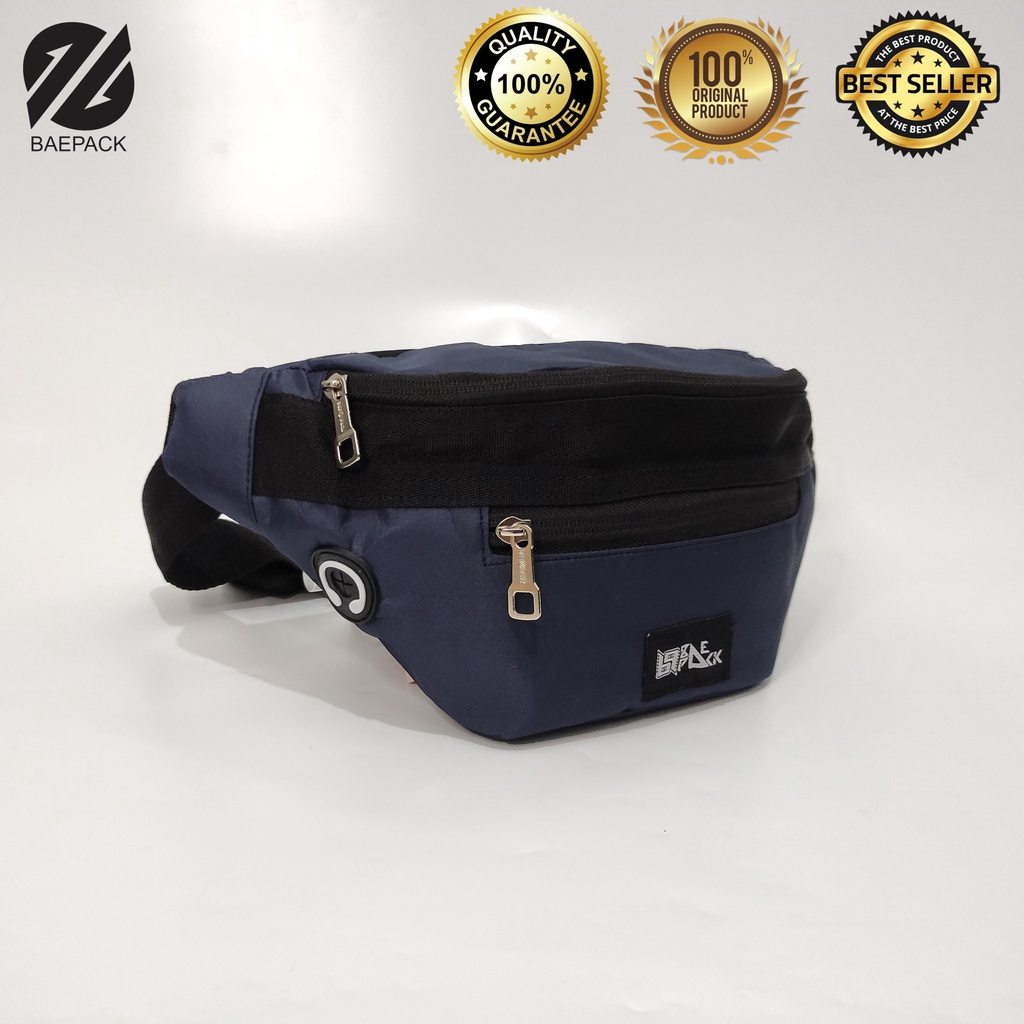 West Bag Tas Pinggang Diego Baepack / Tas Pinggang Cowok / Weist Bag Pria / Original Baepack