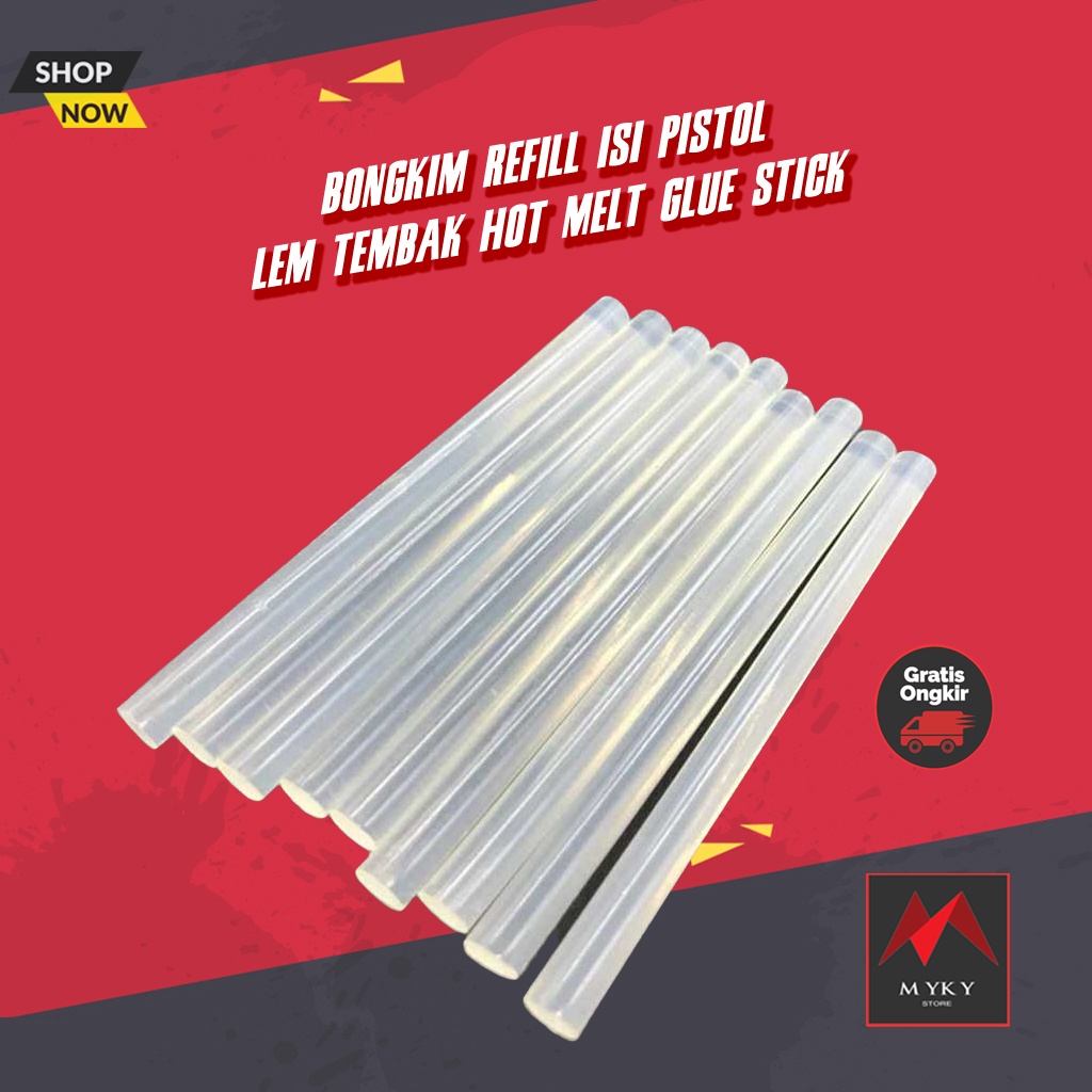 

ISI ULANG LEM TEMBAK LEM PISTOL HOT MELT GLUE STICK - JBY-10