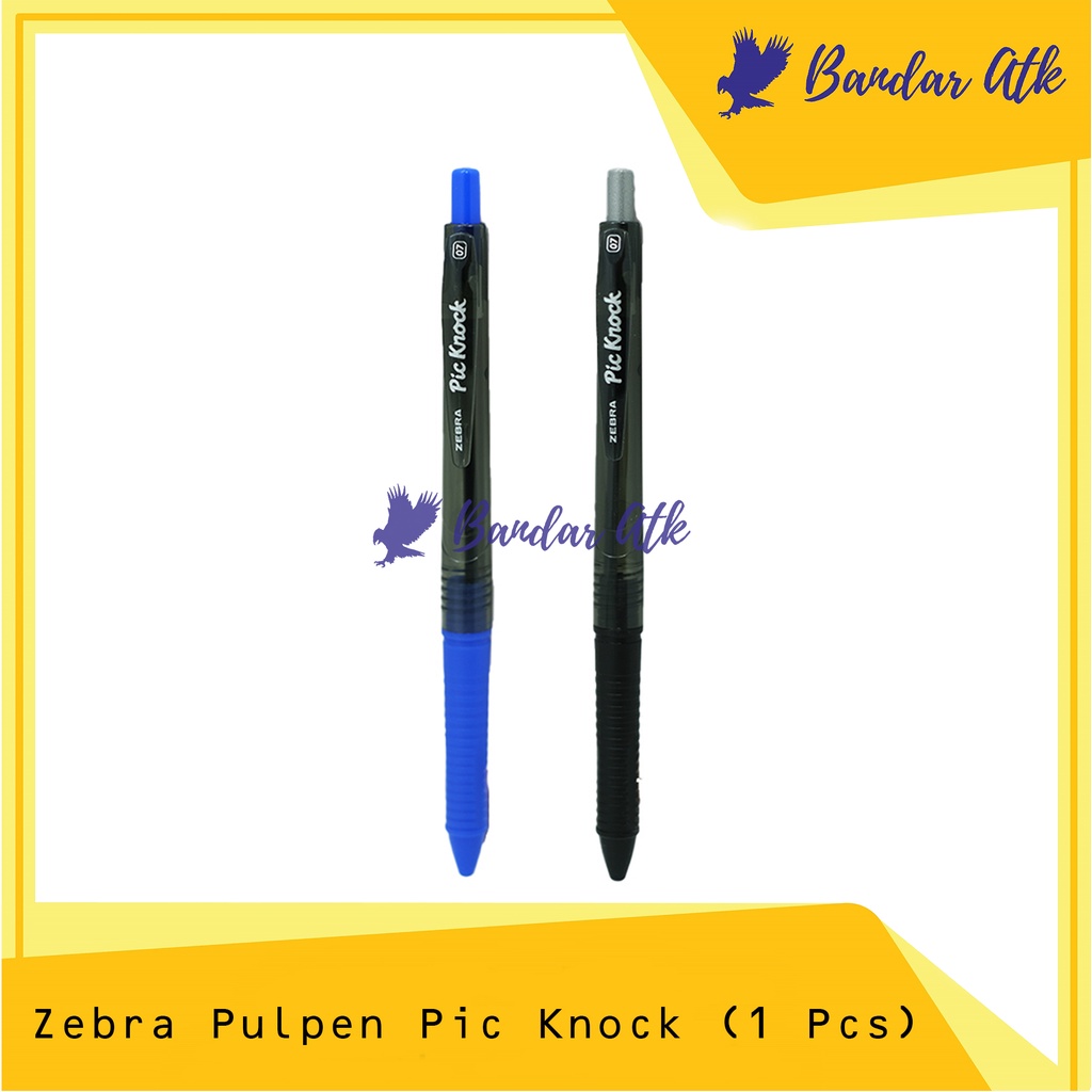 

ZEBRA Pen Pic Knock Semi Gel 0.7mm Pulpen Pena Ballpoint [1 PCS]