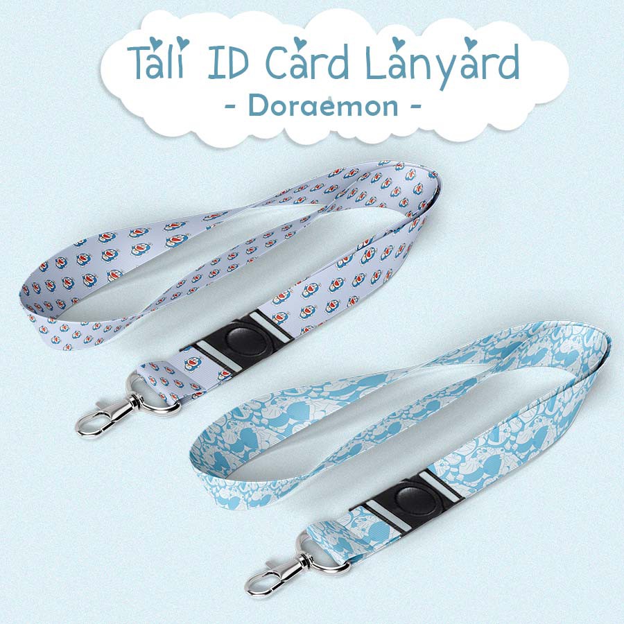 

Doraemon Strap Lanyard Panjang Keychain Tali ID Card