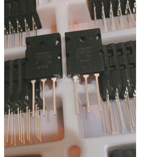 ❤️Termurah❤️ TR FINAL THOSIBA  2SA1943 / 2SC5200 LOT 714 ORIGINAL JAPAN. FREE MIKA grosir