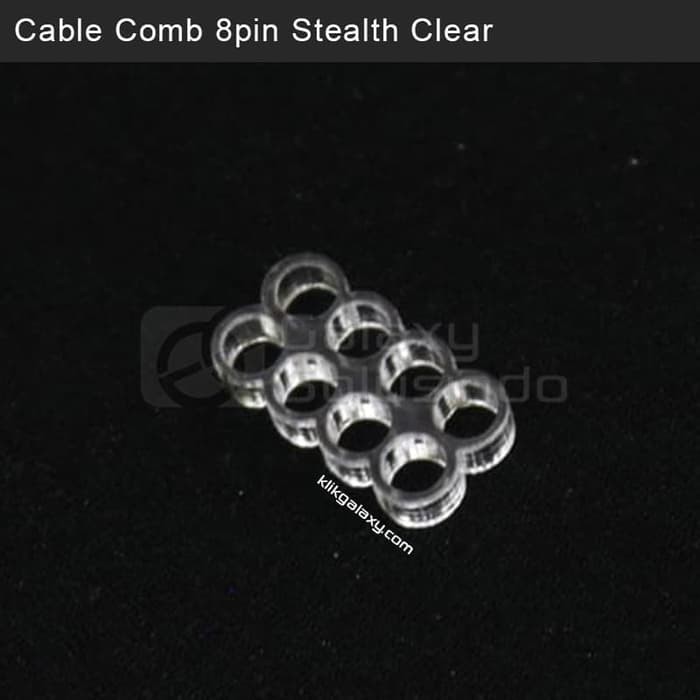 Cable Comb ATX 8  6 2  Pin Stealth +  Clear