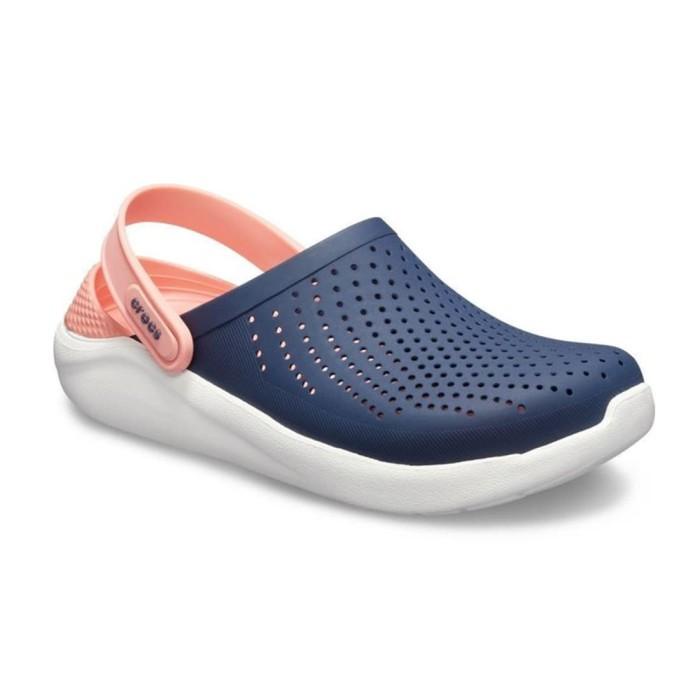 Crocs [Original] Literide Clog Sepatu Sandal Pria dan Wanita - Navy