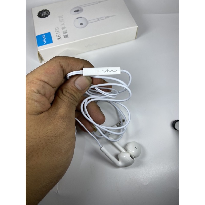 Earphone Headset Vivo XE160 ORIGINAL 100% Vivo Y12 Y91