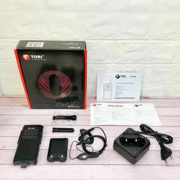 Murah HT Toriphone TH 200 / WT Tori TH200 bukan baofeng bukan spc Keren