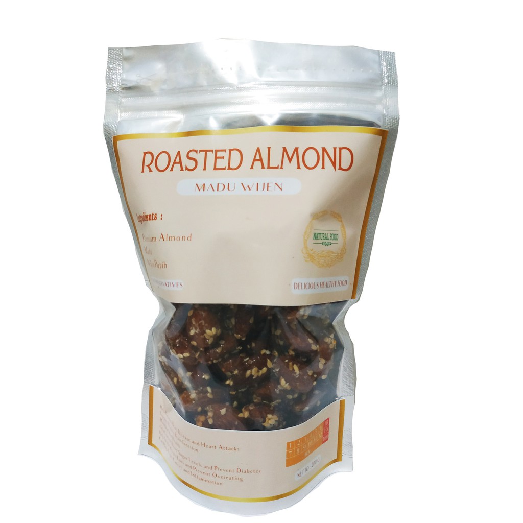 

Almond Panggang Madu Wijen - 200 gr