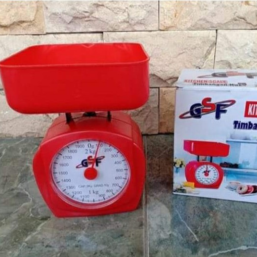 TIMBANGAN KUE SERBAGUNA 2KG ANALOG MANUAL MERK GSF-4016 / TIMBANGAN KUE SERBAGUNA ANALOG / TIMBANGAN KUE SERBAGUNA KITCHEN SCALE ANALOG / MANUAL GSF KAPASITAS 2 KG GSF-4016 / GSF4016 / GSF 4016