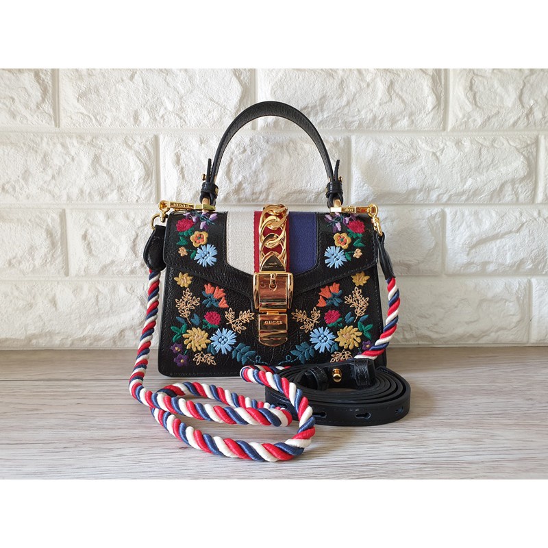 Tas Batam Impor - GUCCI SYLVIE Bee Shoulder Bag Series ~