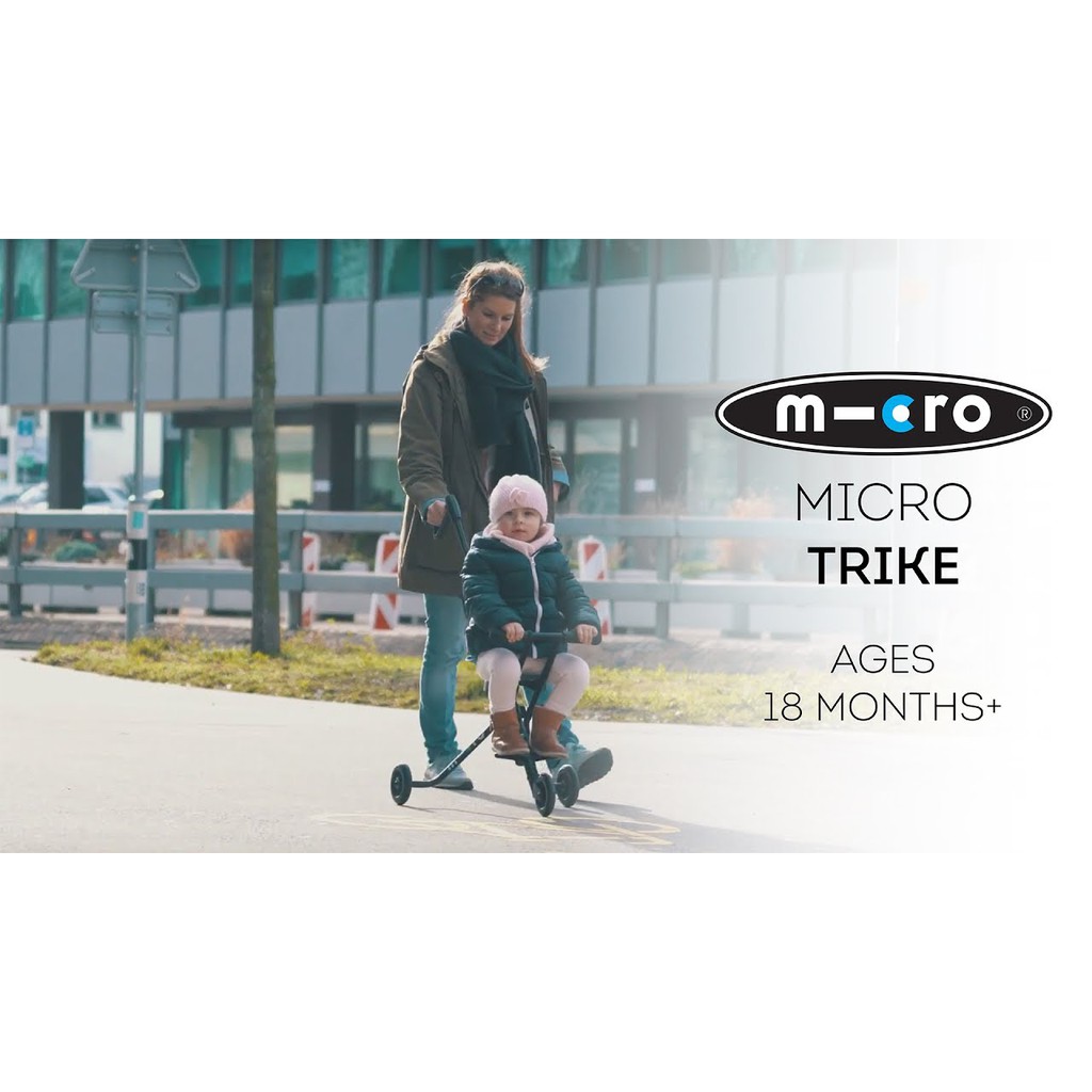 MICRO TRIKE ASLI Deluxe Gold / Pink / Black - ORIGINAL seperti di Mothercare / ELC - Magic Stroller