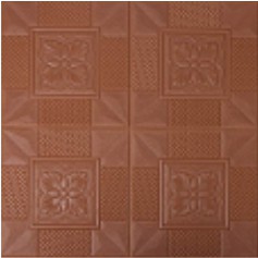 FAYES Wallpaper 3D Dinding Foam Kecil Motif Bunga / Walpaper Foam U96-LB500115