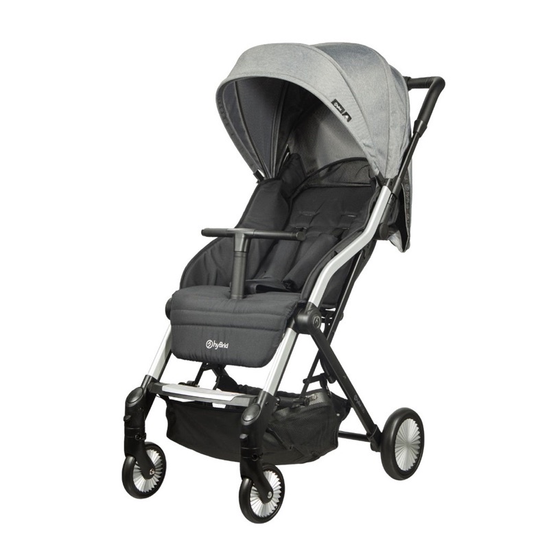 Hybrid Cabi Stacy Charcoal Stroller Cabin Sized &amp; One Hand Folding