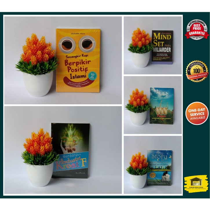 PAKET 5 BUKU Secangkir Kopi Berpikir Positif Islami - Jalaluddin (3)