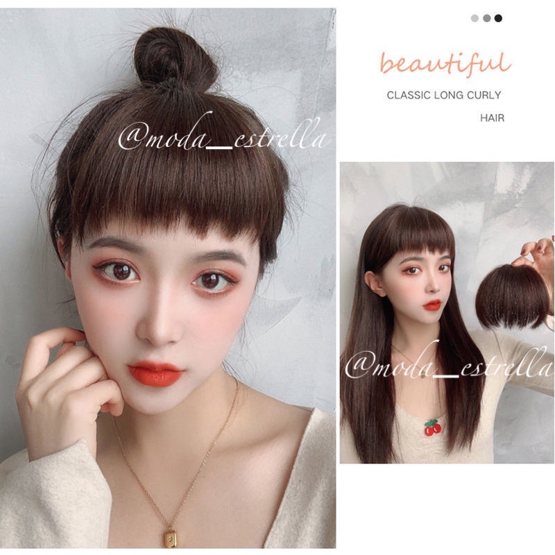 SALE PONI LANCIP TENGAH CLIP TERMURAH HABISIN STOK/  PONI KOREA / PONI CLIP PALSU / PONI CUTE / RAMBUT PALSU / HAIRCLIP HUMAN HAIR / HAIRCLIP SINTETIS / FAKE BANG/PONI PALSU/PONI HAIRCLIP /FAKEHAIR/