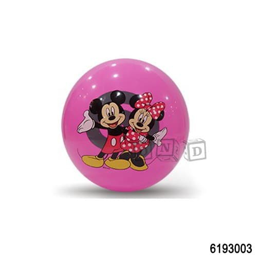MAINAN ANAK INNOVATIVE BALL BOLA KARET KARAKTER DISNEY MICKEY DONALD BY AGEN MAINAN - AM 1175