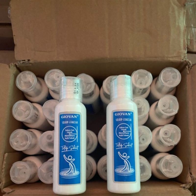 GIOVAN SOAP FRESH SABUN MANDI CAIR GATAL ANAK ANAK BALITA KESEHATAN BADAN GIOVAN BODY WASH KELUARGA