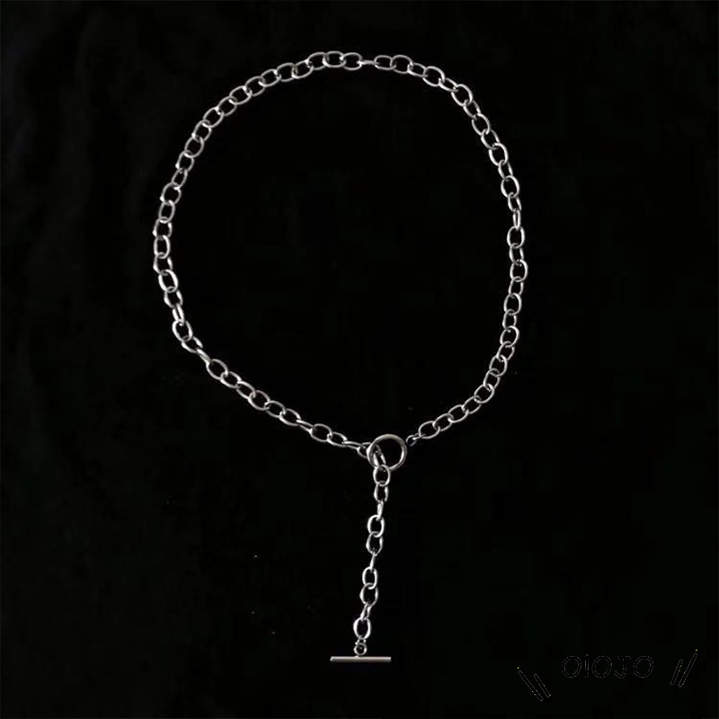 【COD】Kalung Antik Klavikula OT Vintage Kalung Elegan Klavikula Rantai Hip Hop Gaya Pria dan Wanita Fashion Kepribadian Aksesoris