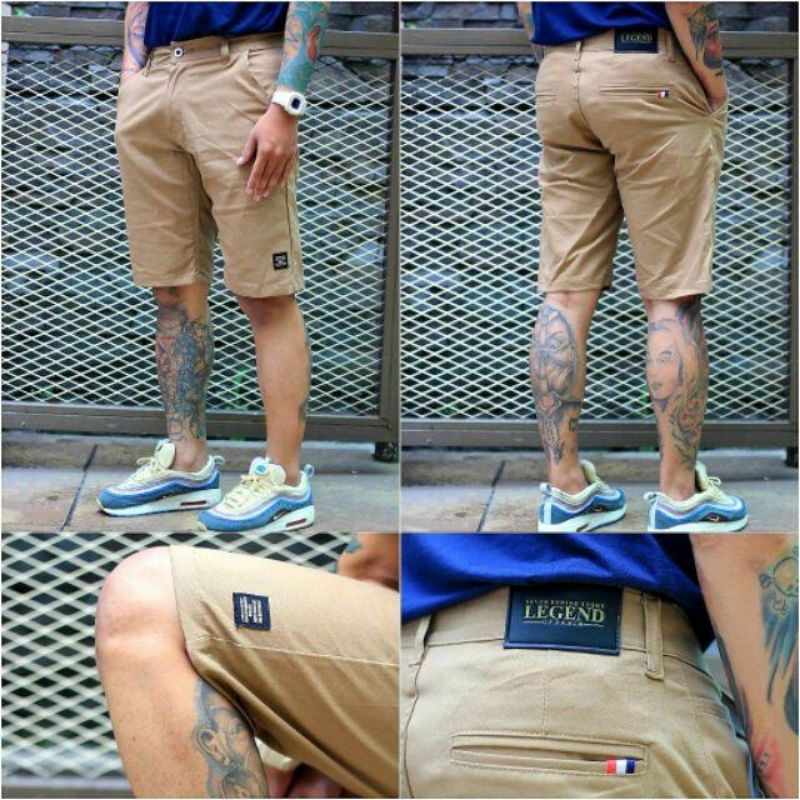 Chino Pendek Pria LEGEND OF DENIM™ Original Short Men's | Chinos Cowo | Celana Pendek Pria | Celana Pria