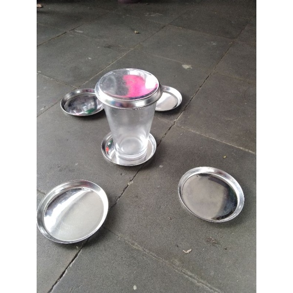 Tatakan Gelas / Lepek Stainless Steel