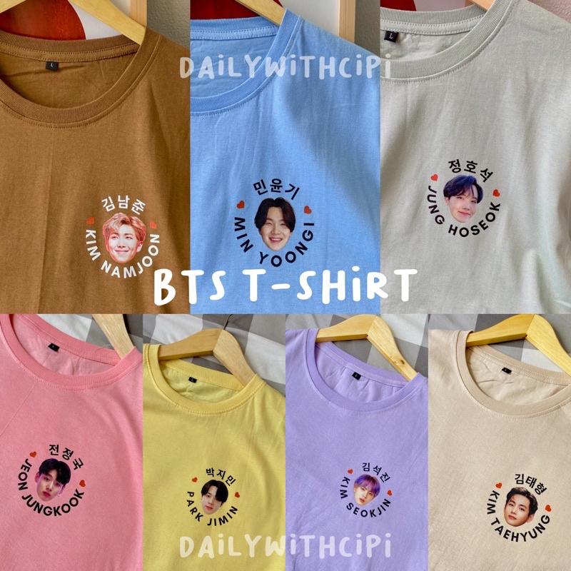 BTS T-SHIRT / KAOS BTS / ARMY