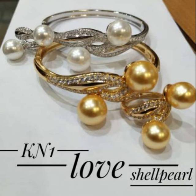 Gelang dan Cincin mutiara air tawar 2302