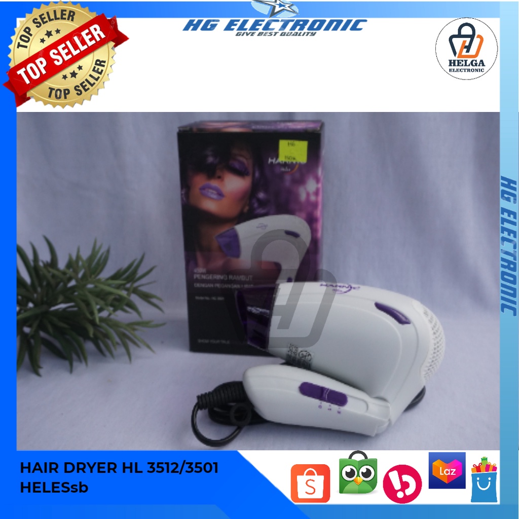 HAIR DRYER HELES 3512/3501 / PROMO HAIR DRYER / HAIR DRYER TERLARIS / HAIR DRYER TERBARU