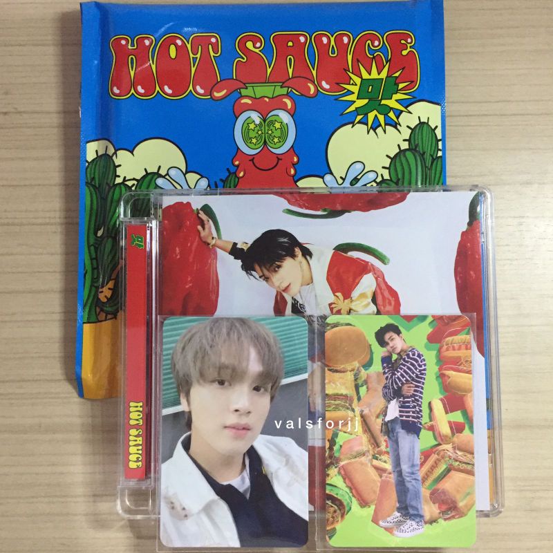 jewel case hot sauce unsealed fullset cover jeno pc ar selca haechan ar clip jaemin