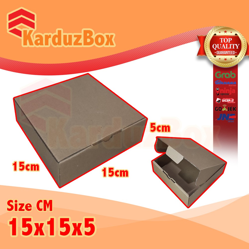 

15x15x5 kotak Kardus Packaging Box PIZZA