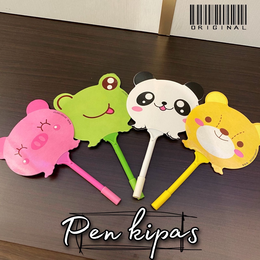 VS BG - PEN KIPAS FROGEN / PULPEN KIPAS GEL / PEN LUCU IMPORT PREMIUM