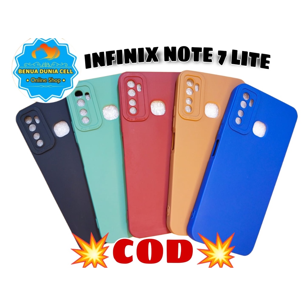 INFINIX HOT 8, NOTE 7 LITE - SOFTCASE PRO KAMERA PC INFINIT NOTE 7LITE // HOT 8 - BDC