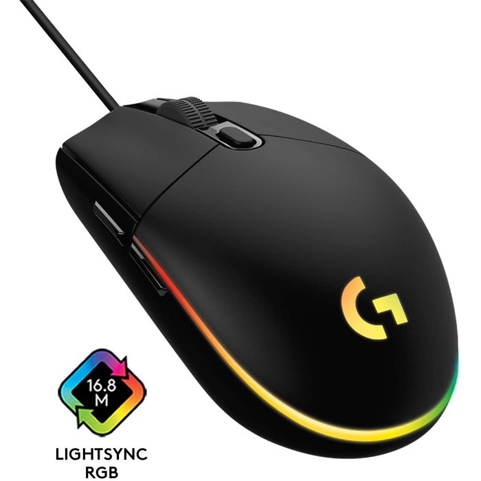 Mouse Gaming Logitech G102 Lightsync RGB - Garansi Resmi