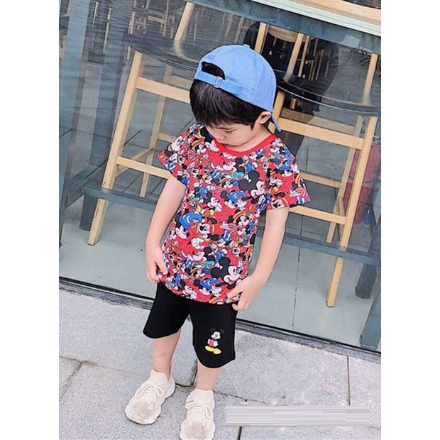 BAJU ANAK LAKI-LAKI DAN PEREMPUAN COUPLE MICKEY MOUSE