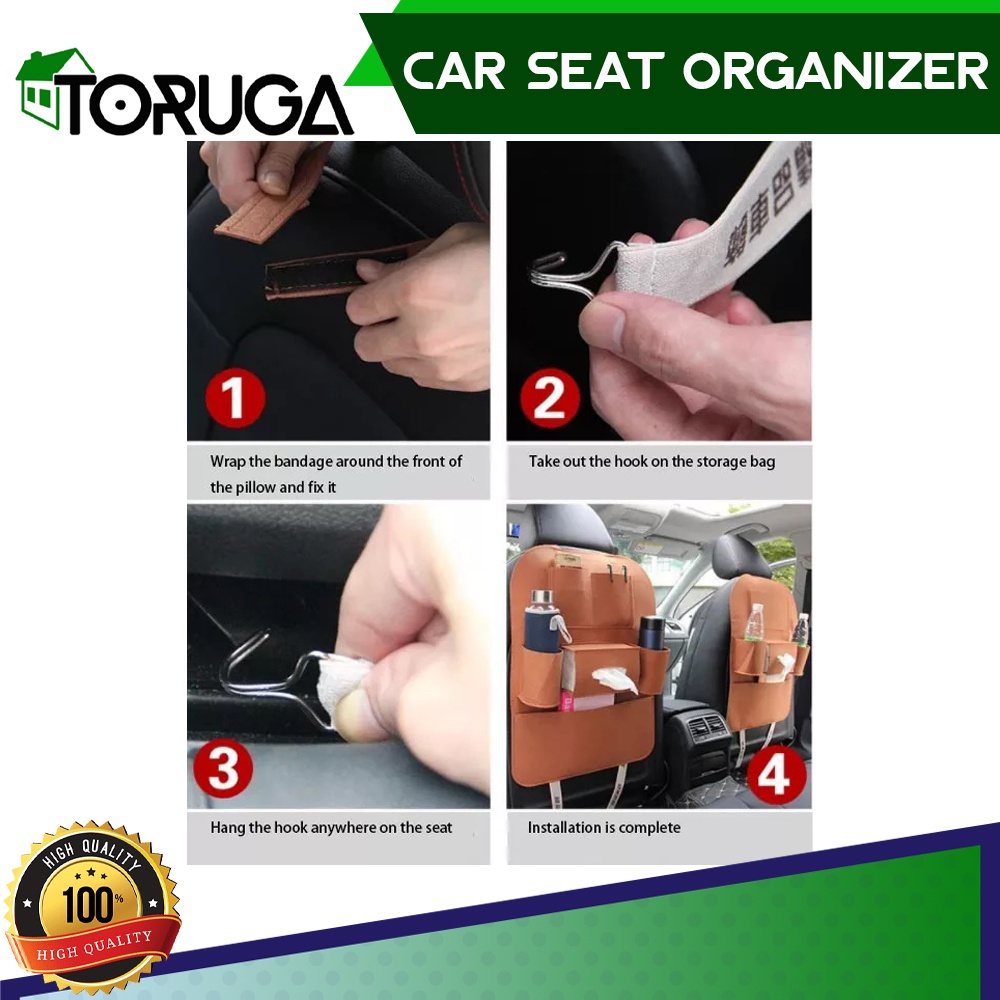 CAR SEAT ORGANIZER TAS KURSI RAK MOBIL MULTIFUNGSI JOK BELAKANG LYNX