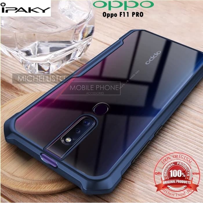 OPPO F11 PRO IPAKY SHIELD HARD CASE BENING SOFT SILIKON