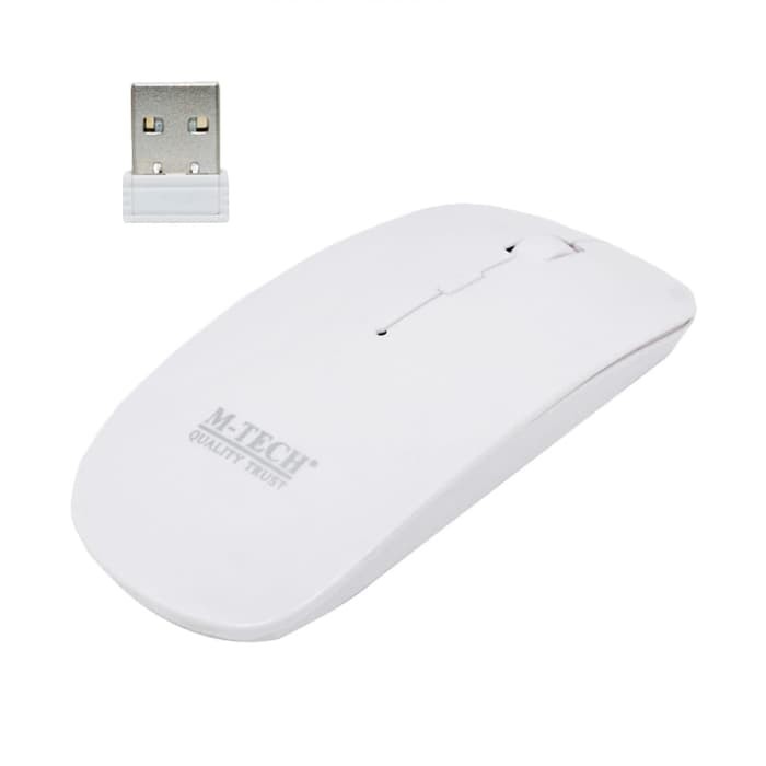 Grosir 5 PCS Mouse Wireless Slim 6070 Mtech