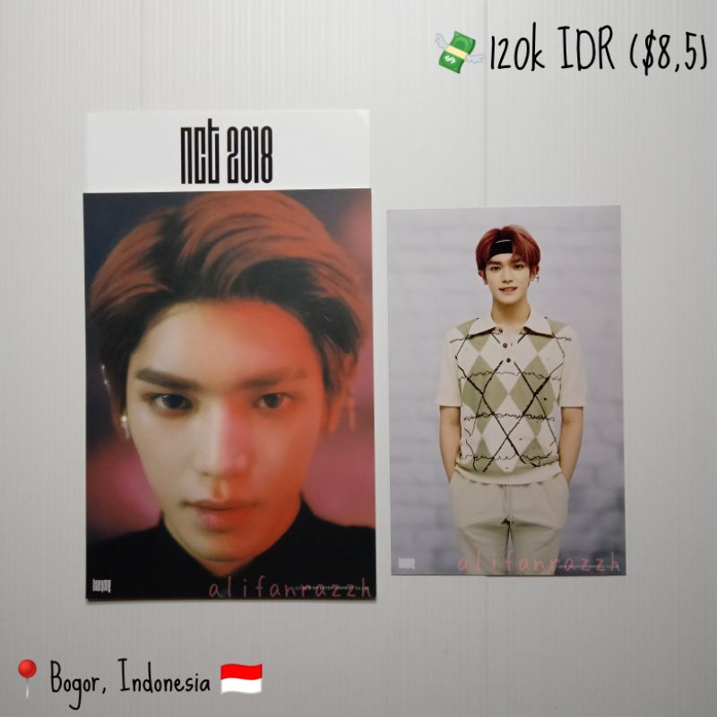 Postcard Photoset Taeyong NCT 127 2018 Empathy set