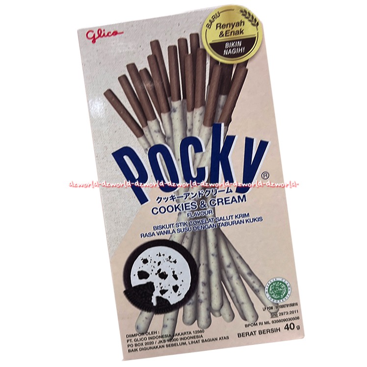 Glico Pocky Biskuit Stick Rasa Cookies Cream Choco Banana Matcga Chocolate Strawberry Double Choco Poki Poki Biskuit Pocky