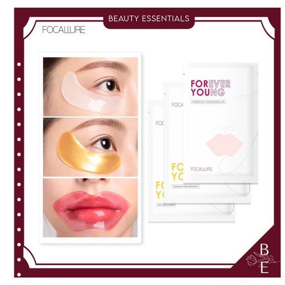 BEAUTY ESSENTIALS - FOCALLURE Vitamin E Cherry Lip Mask & Eye mask Skin Care FA-SC01|SC02