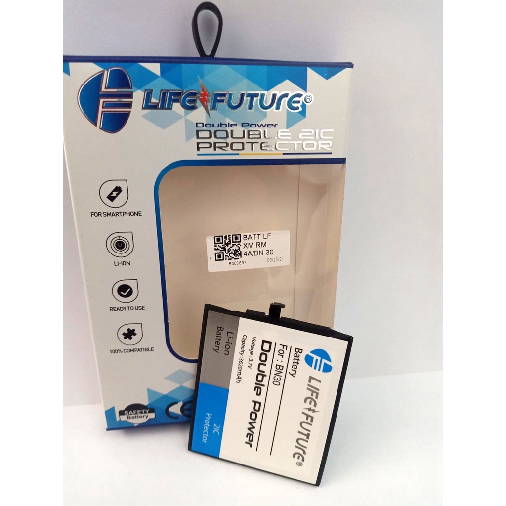 Baterai Xiomi Redmi 4A BN30 Original LF 100% - Baterai Xiomi Redmi 4A DOUBEL POWER LF