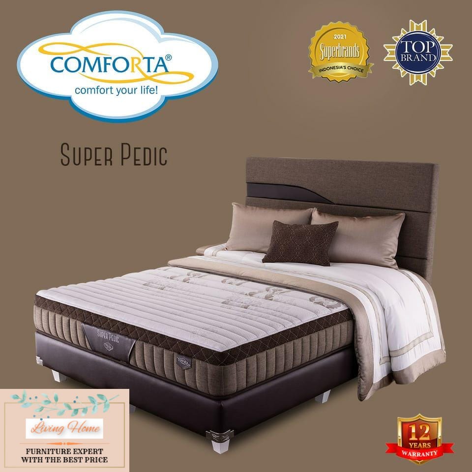 Kasur Comforta Super Pedic - Full Set Comforta Ori