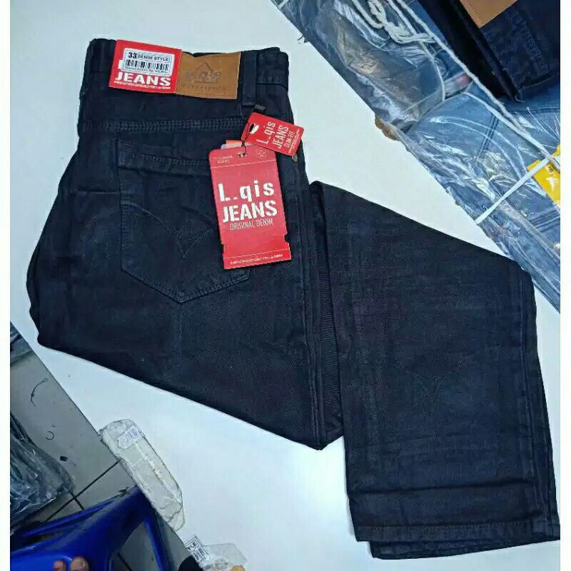 CELANA SOFF JEANS PRIA STADART//SLIM FIT//PREMIUM//KARET/MELAR