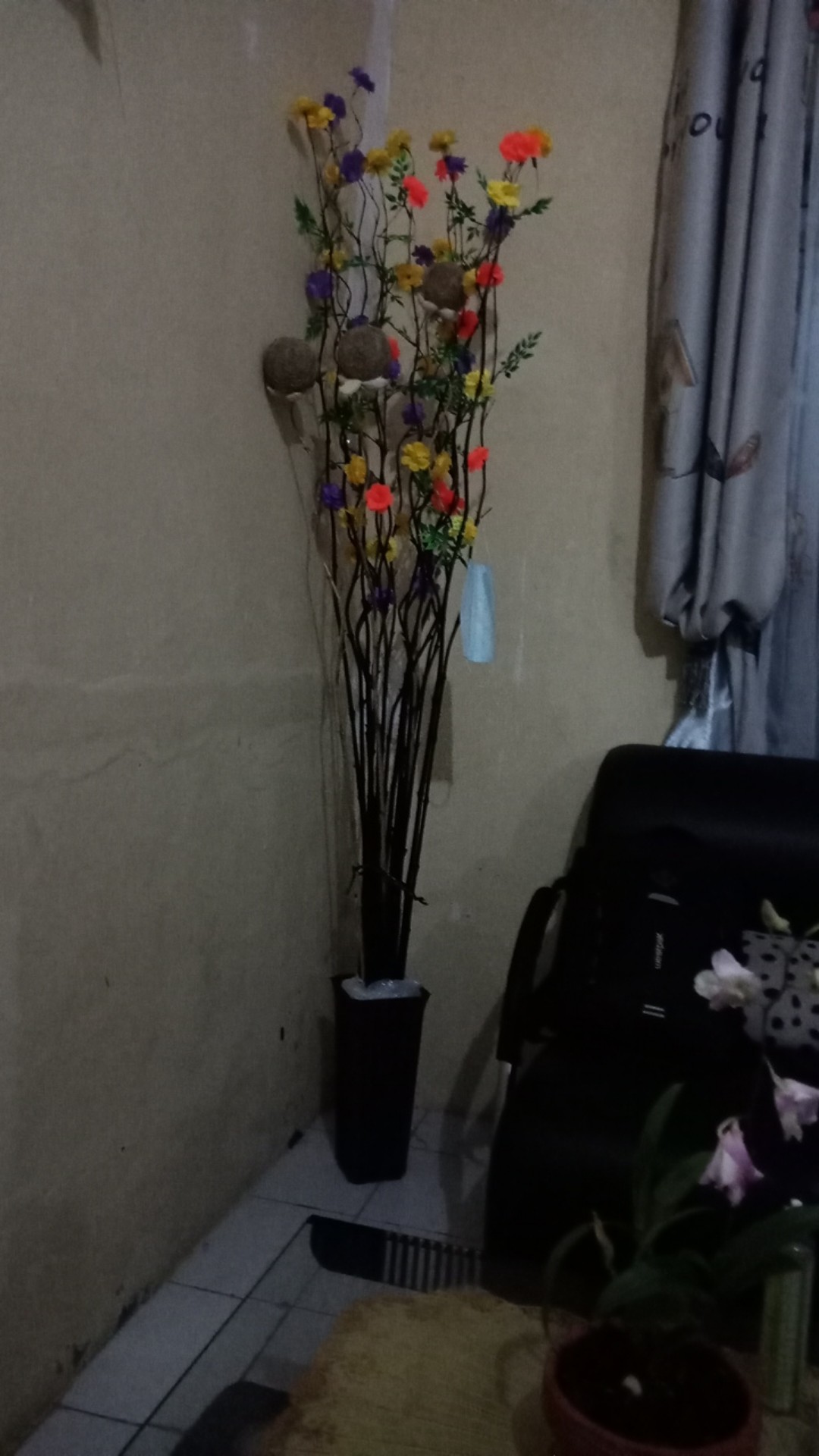 Promo Home Decor Stick Bunga Anyelir / Bunga Artifisial Aneka Warna  Cantik Termurah Dapat 1opcs