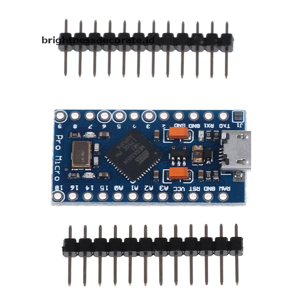 Pro Micro ATmega32U4 5V 16MHz Pengganti ATmega328 Arduino Pro Mini