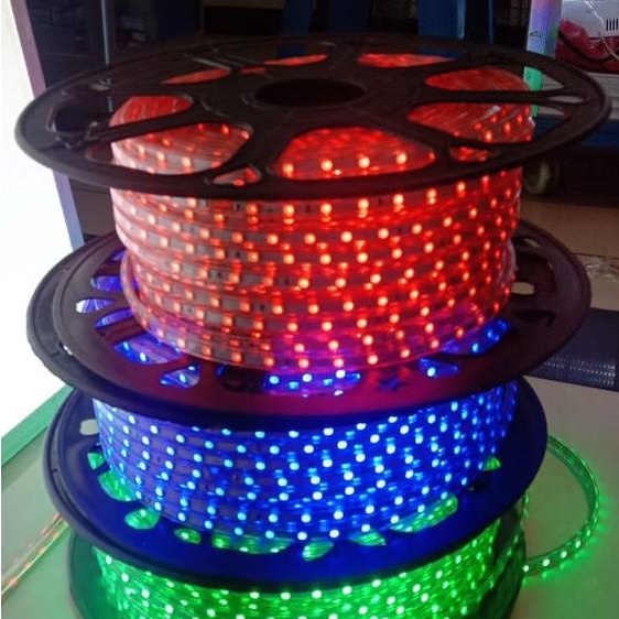 Lampu Led selang 5050 100meter. Lampu selang 1roll : 100meter