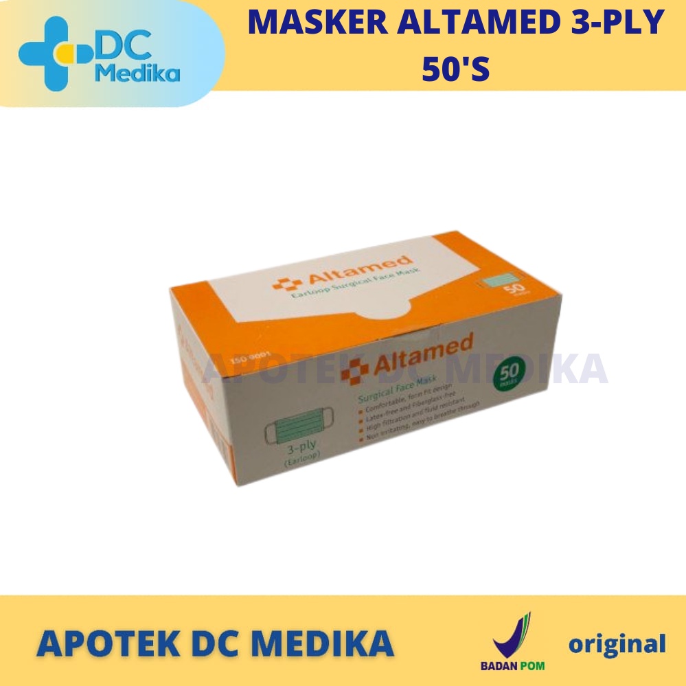 MASKER ALTAMED 3-PLY 50'S