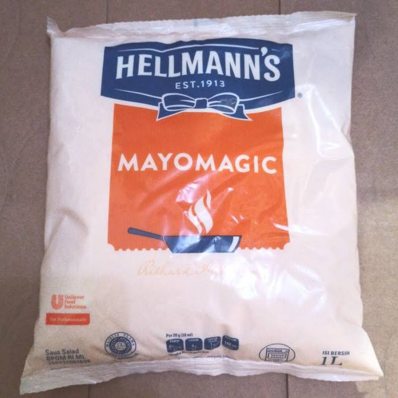 

MAYONAISE HELLMANNS MAYOMAGIC 1L