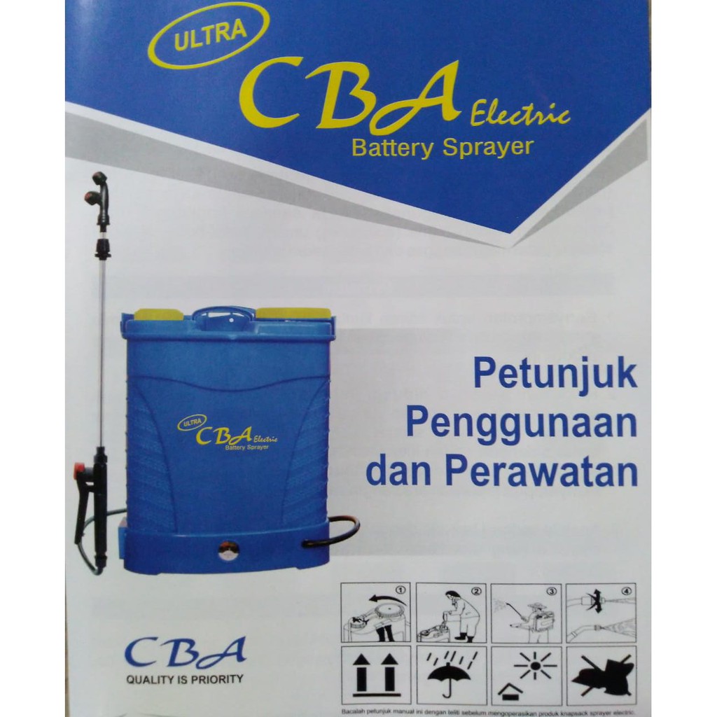 Sprayer Ultra Cba Elektrik 16 Ltr Shopee Indonesia