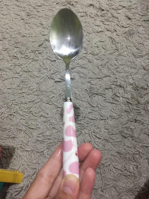 Sendok Garpu Anak Keramik Gambar Karakter