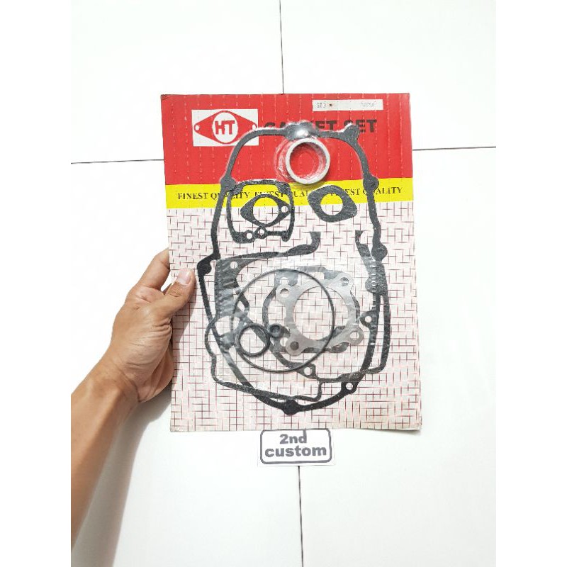 Paking full set Kawasaki KH GTO 100 125 KH100 KH125 fullset komplit repair kit blok block head karet